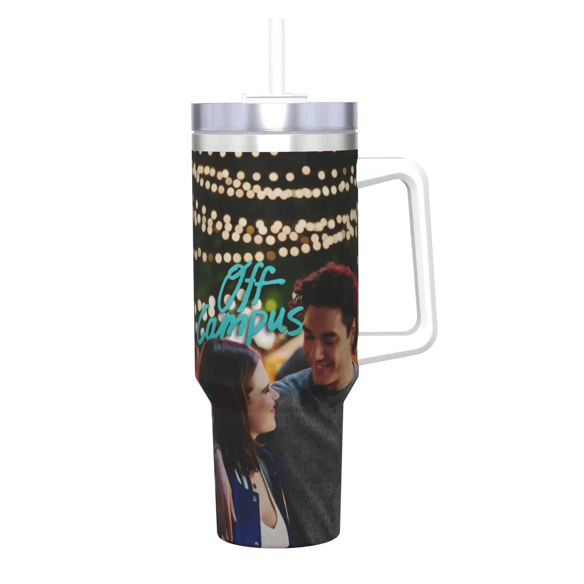 Off Campus TV Series 2026 Insulated Tumbler with Straws Lid Vacuum Thermal Mug Outdoor Travel Hot Cold Drinks Cups 40oz
Off Campus TV Series 2026 Insulated Tumbler with Straws Lid Vacuum Thermal Mug Outdoor Travel Hot Cold Drinks Cups 40oz