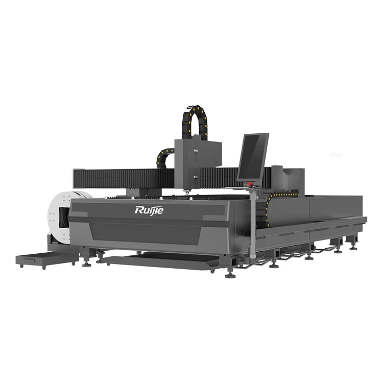 Ruijie Laser Integrate Plate and Tube Fiber Laser Cutting Machine for Stainless Steel Carbon Steel
Ruijie Laser Integrate Plate and Tube Fiber Laser Cutting Machine for Stainless Steel Carbon Steel