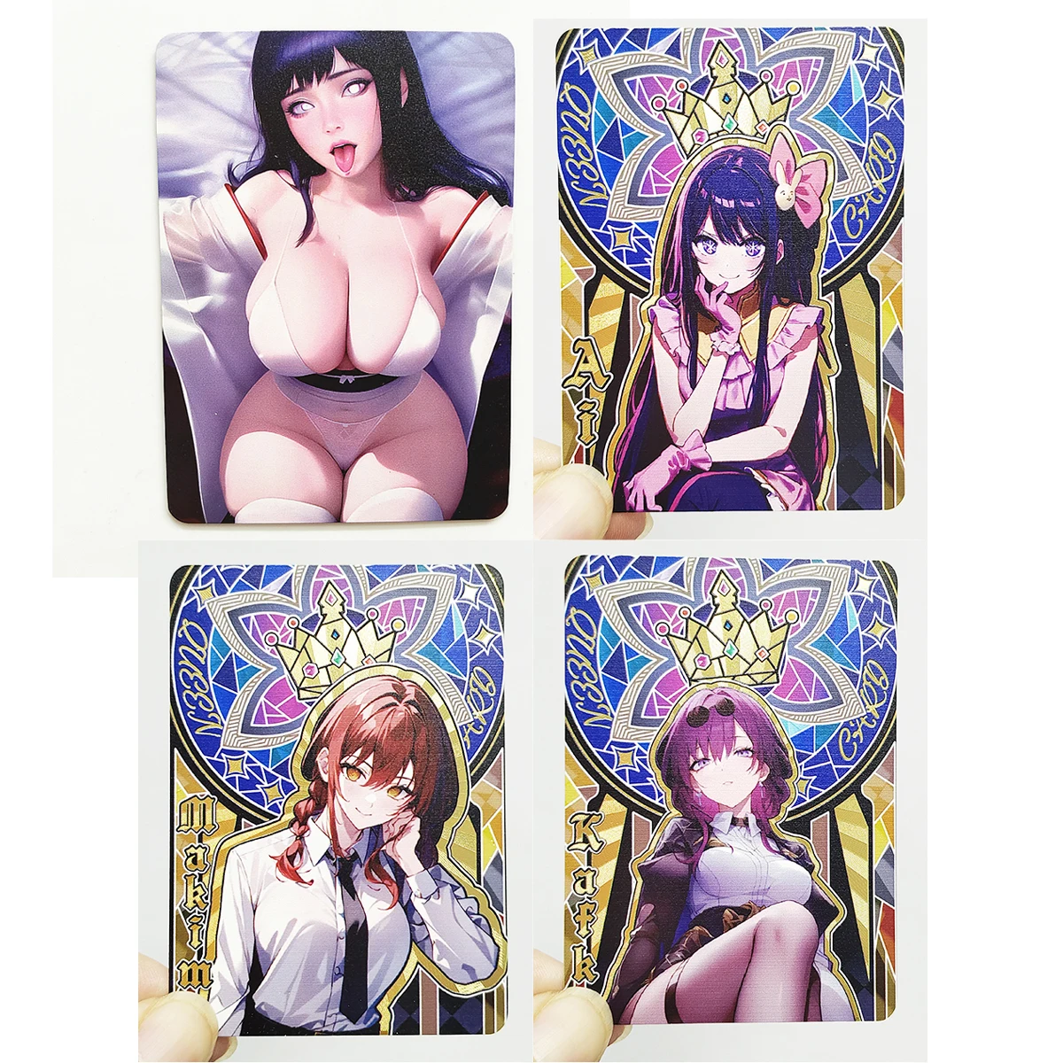 Diy Anime Girls Metal Card Hyuga Hinata Hoshino Ai Kafka Makima Kawaii Gift Toy Game Anime Collection Cards
Diy Anime Girls Metal Card Hyuga Hinata Hoshino Ai Kafka Makima Kawaii Gift Toy Game Anime Collection Cards