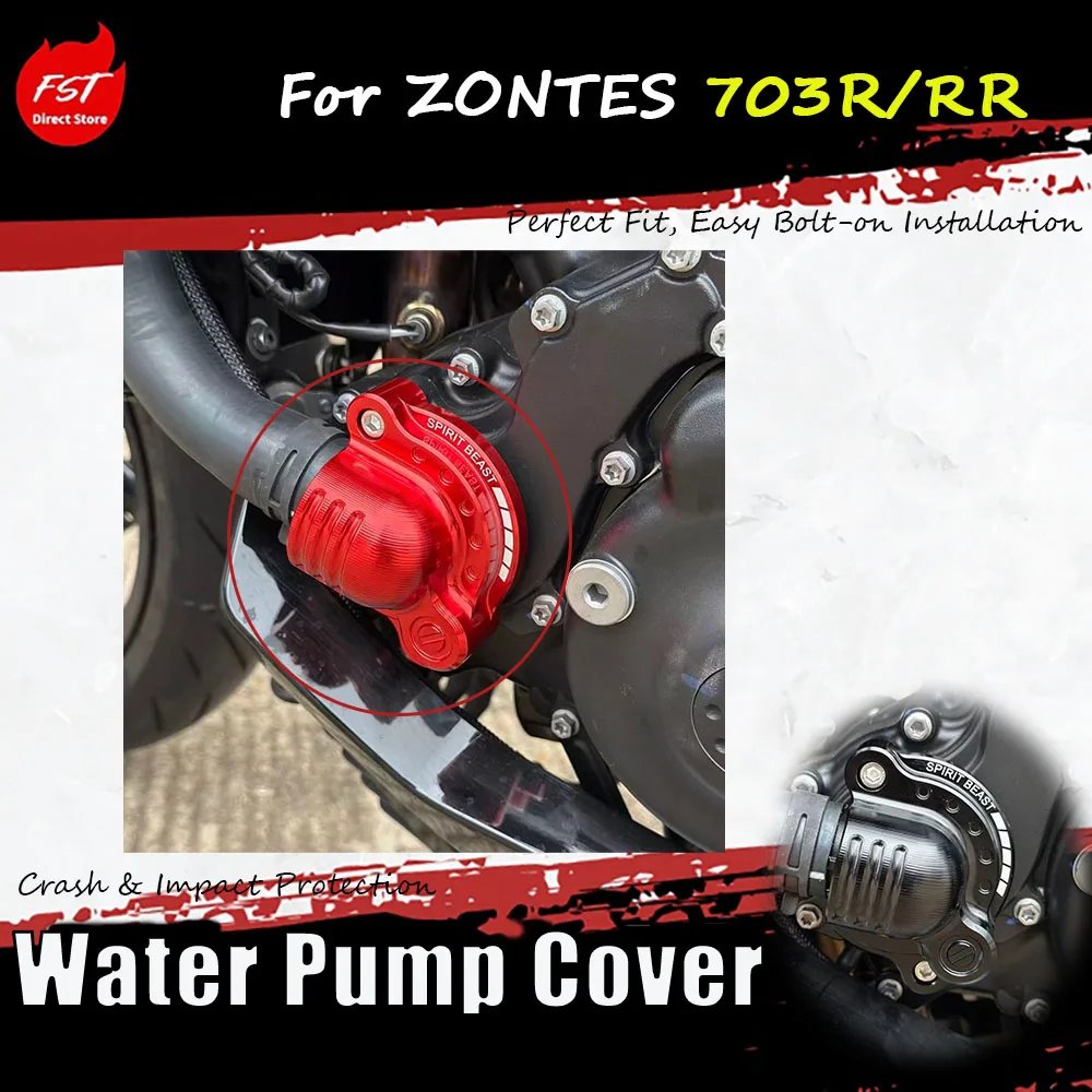 For ZONTES 703R/RR modified water pump protection cover decorative cover engine water pump cover accessory
For ZONTES 703R/RR modified water pump protection cover decorative cover engine water pump cover accessory