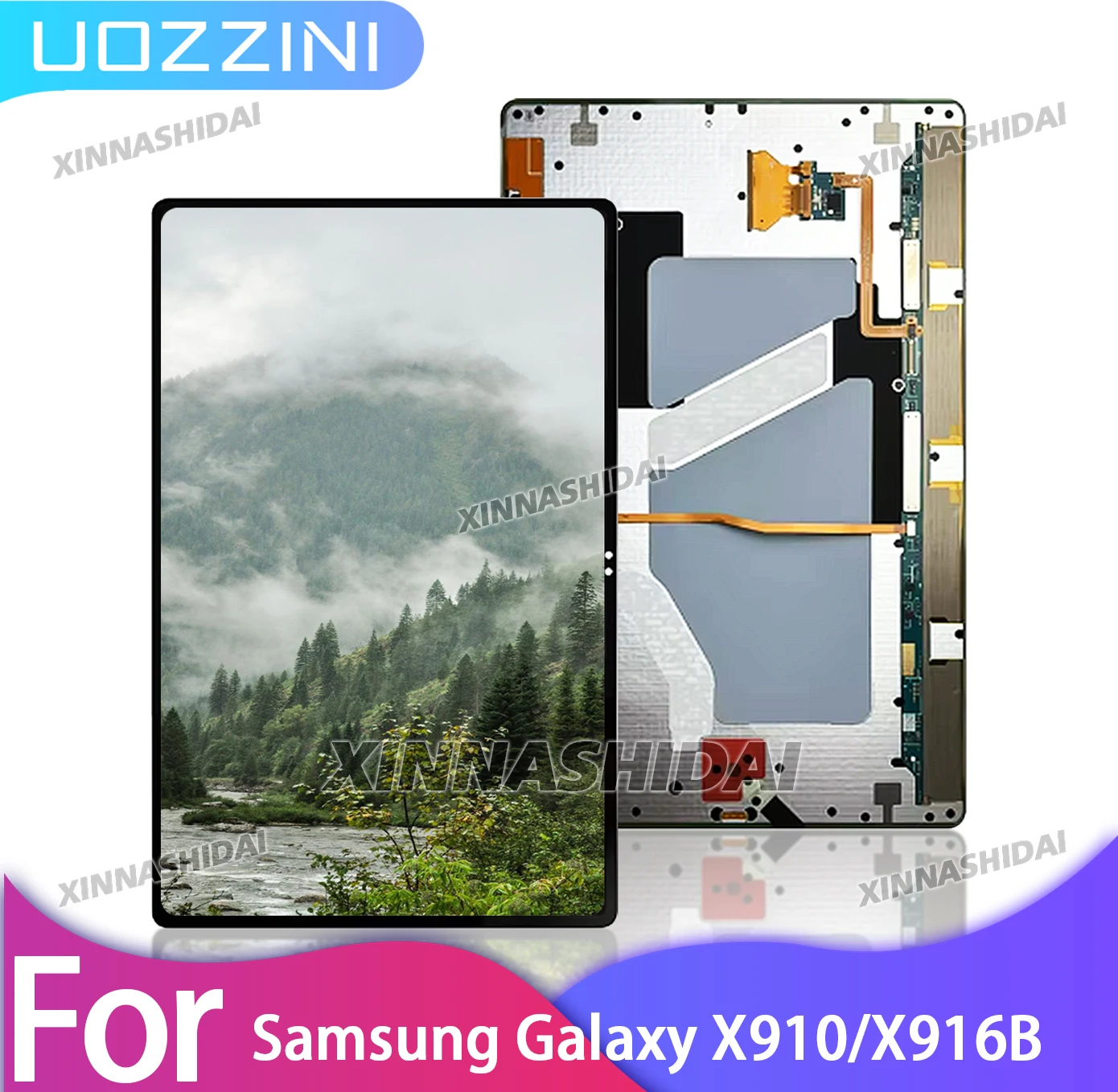 Супер для Samsung Galaxy X910/X916B ЖК-дисплей, сенсорная панель, экран, стекло, дигитайзер в сборе, замена для Samsung X910-X916B
Супер для Samsung Galaxy X910/X916B ЖК-дисплей, сенсорная панель, экран, стекло, дигитайзер в сборе, замена для Samsung X910-X916B