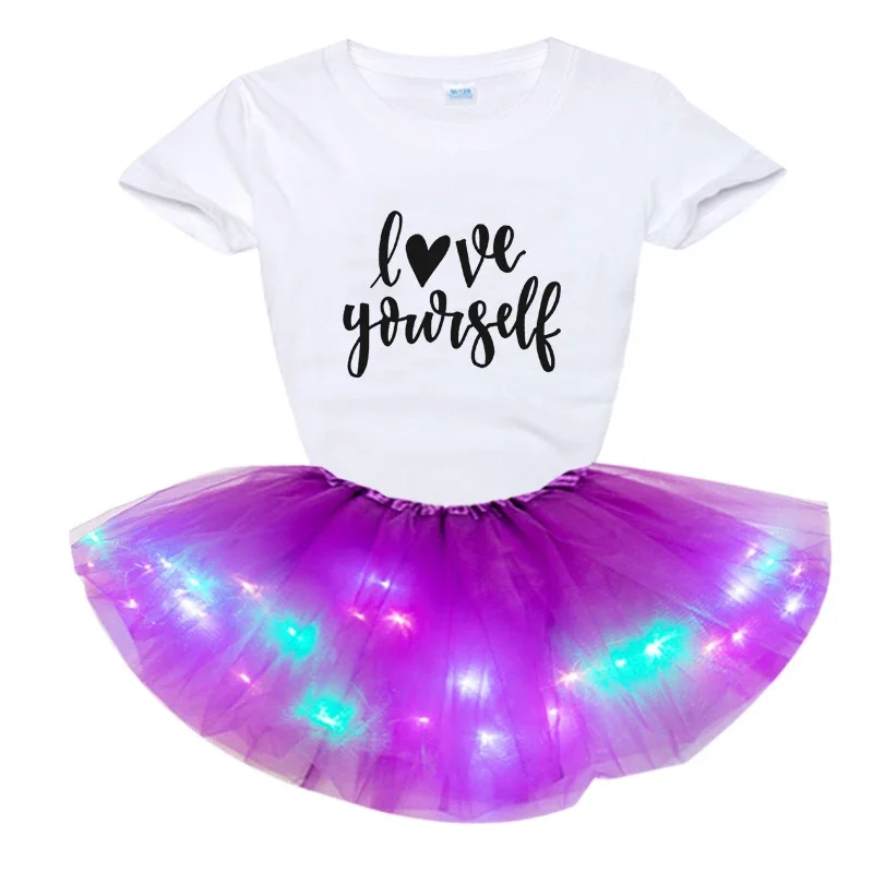 Kids Tutu Dress Summer Autumn Kid Baby Girls Cotton Tops Girls Clothes Short Sleeve T-Shirt+Dress 2Pcs Children Dress Suits
Kids Tutu Dress Summer Autumn Kid Baby Girls Cotton Tops Girls Clothes Short Sleeve T-Shirt+Dress 2Pcs Children Dress Suits