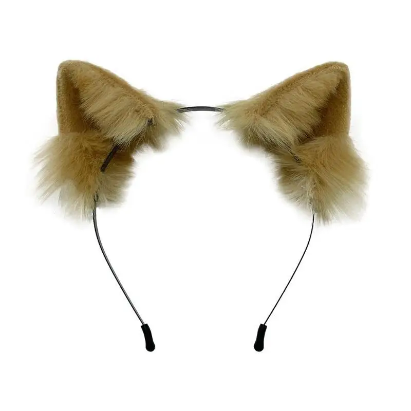 652F Plush Hair Hoop Animal Kitten Ears Headband for Cat Ears Hairband Cosplay Headwe
652F Plush Hair Hoop Animal Kitten Ears Headband for Cat Ears Hairband Cosplay Headwe