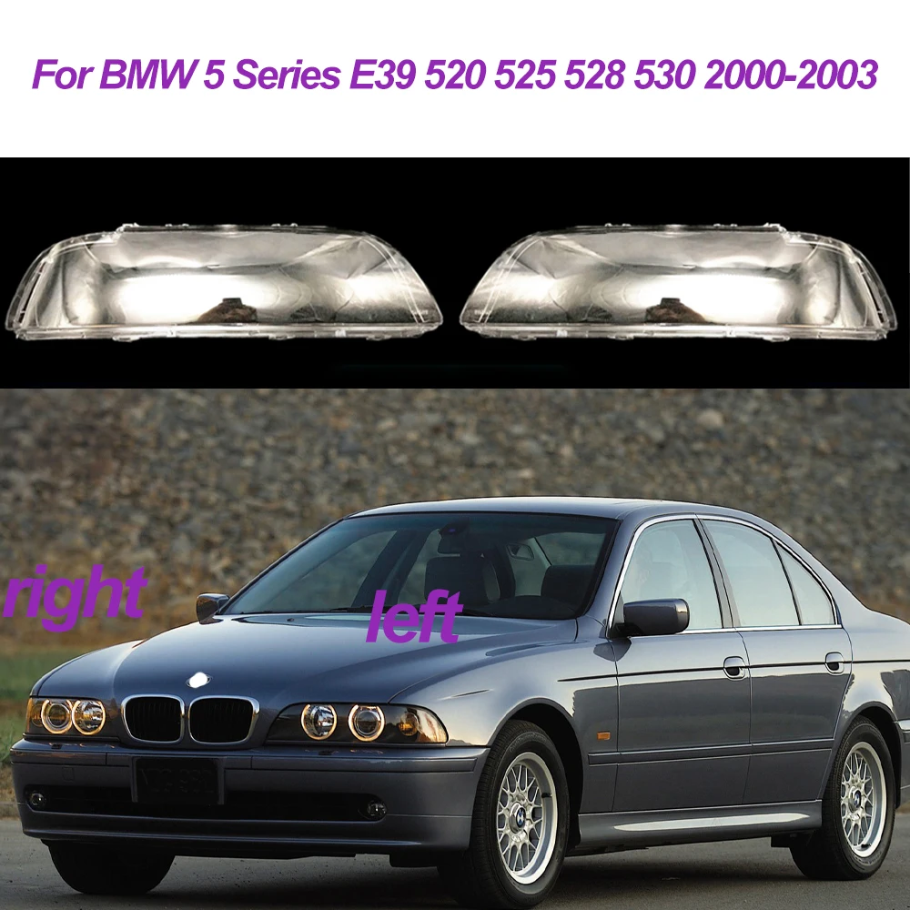 Car Headlight Lens Cover For BMW 5Series E39 520 525 528 530 2000 2001 2002 2003 Left/Right PVC Headlight Cover Clear Lamp Shell
Car Headlight Lens Cover For BMW 5Series E39 520 525 528 530 2000 2001 2002 2003 Left/Right PVC Headlight Cover Clear Lamp Shell