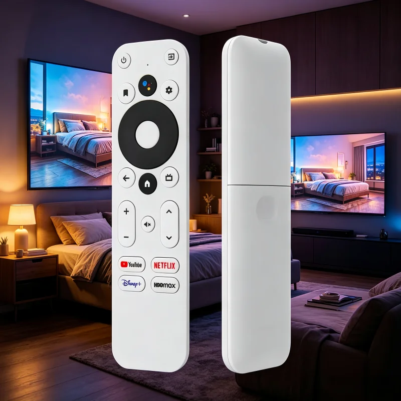 Replacement Remote Control Voice Remote for Mecool KM2 / KM2 Plus TV Box with ONN Android FHD 4K UHD Streaming Stick TV Box