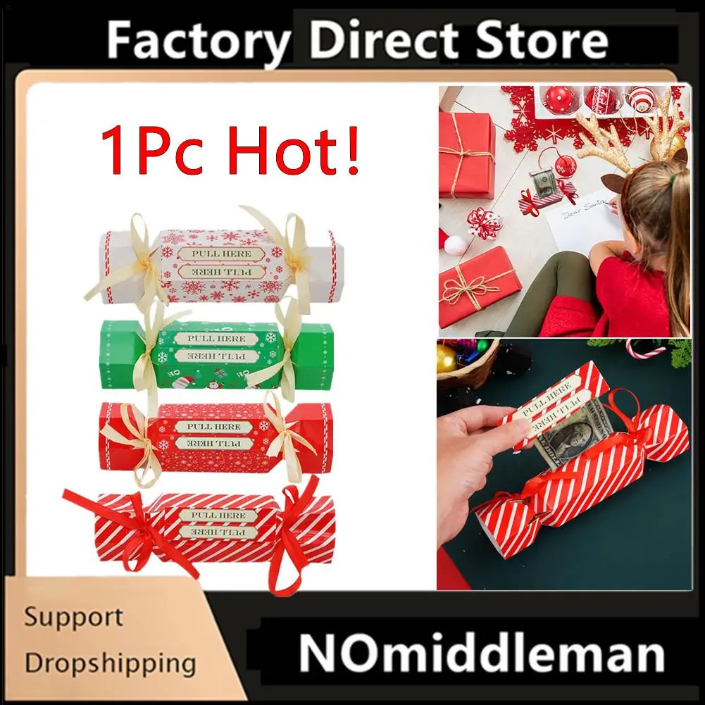 1Pc Christmas Surprise Money Bag Surprise Money Pull Handbag Christmas Gift Money Box Pull Out Christmas Candy Box Bag
1Pc Christmas Surprise Money Bag Surprise Money Pull Handbag Christmas Gift Money Box Pull Out Christmas Candy Box Bag
