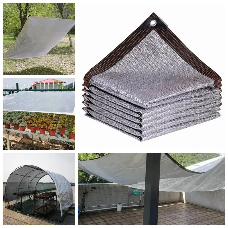 55%~99% Shading Outdoor Anti Aluminum Foil Shade Net Garden Gazebo Canopy Succulent Plants Reflective Shelter Shades
55%~99% Shading Outdoor Anti Aluminum Foil Shade Net Garden Gazebo Canopy Succulent Plants Reflective Shelter Shades