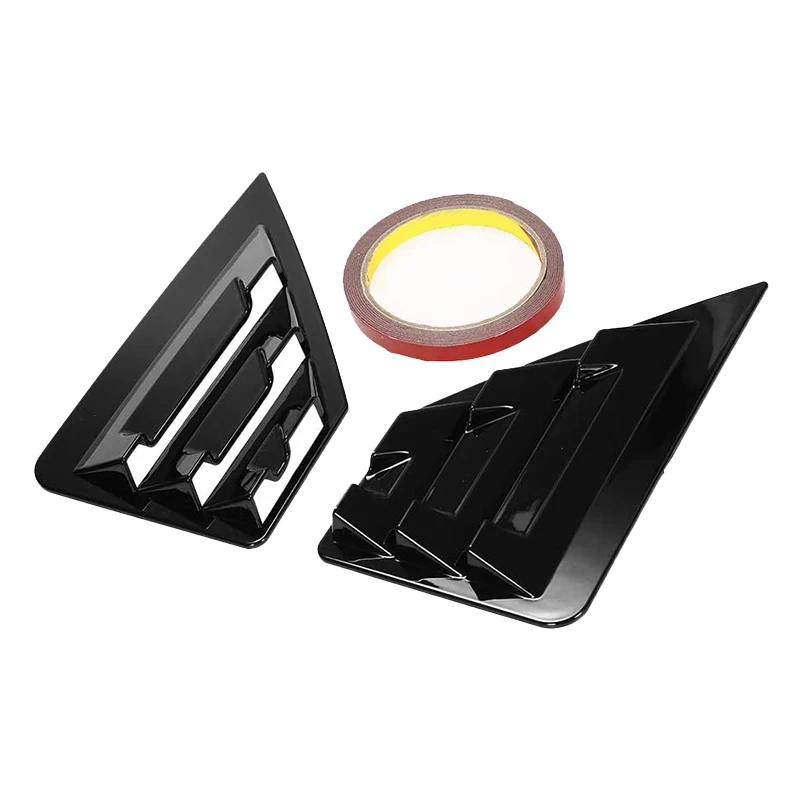 Bright Black Rear Triple-cornered Window Louver Shutter Cover Trim for Toyota C-HR CHR 2016 2017 2018 2019
Bright Black Rear Triple-cornered Window Louver Shutter Cover Trim for Toyota C-HR CHR 2016 2017 2018 2019