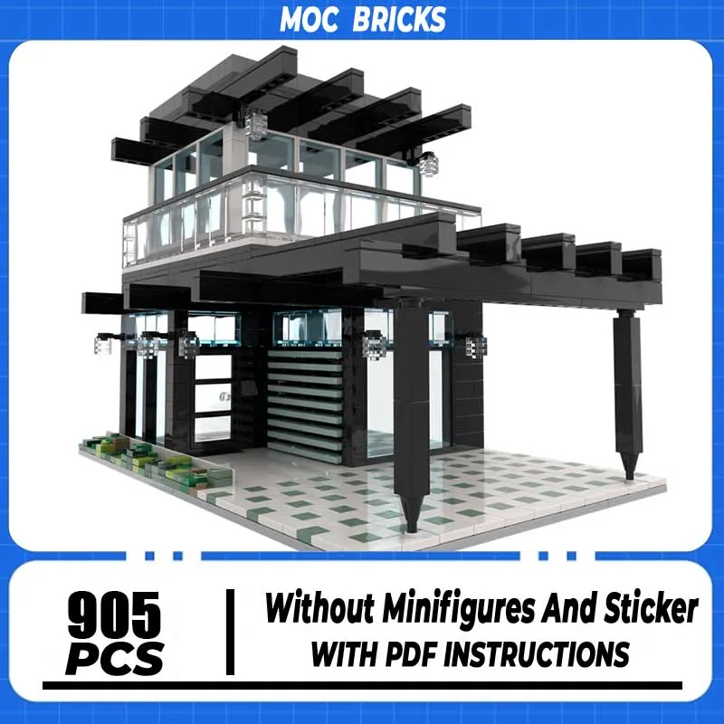 Street View Moc Building Blocks Speed Champion Modern Mansion Model Technology Brick DIY Assembly Construction Toy Holiday Gift
Street View Moc Building Blocks Speed Champion Modern Mansion Model Technology Brick DIY Assembly Construction Toy Holiday Gift