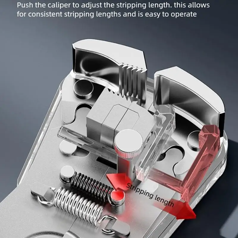 Multifunctional Automatic Wire Stripper Pliers Electrician Cable Crimping Cutting Tool For Household Hand Use
Multifunctional Automatic Wire Stripper Pliers Electrician Cable Crimping Cutting Tool For Household Hand Use
