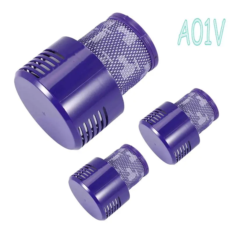 A01V-3 Pack HEPA Replacement V10 Filters For Dyson V10 SV12, Part No. 969082-01, Washable And Reusable
A01V-3 Pack HEPA Replacement V10 Filters For Dyson V10 SV12, Part No. 969082-01, Washable And Reusable