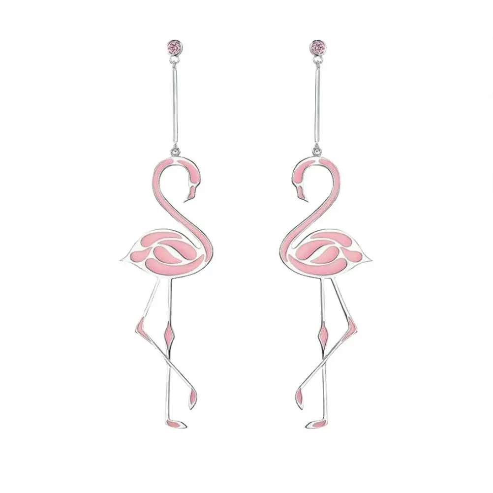 Flamingo Earrings Romantic Style Lightweight Women Pierced Pink Rhinestones Dangling Everyday Birthday Gift Earrings
Flamingo Earrings Romantic Style Lightweight Women Pierced Pink Rhinestones Dangling Everyday Birthday Gift Earrings