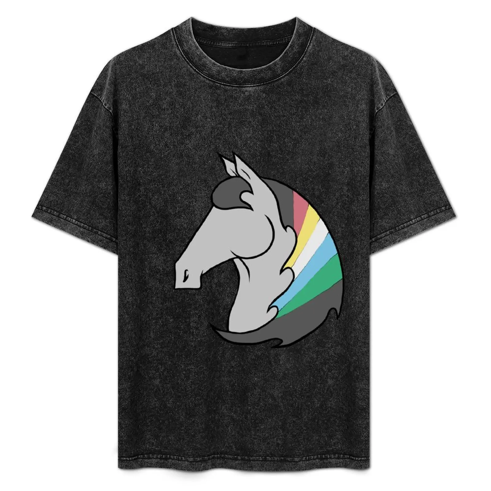 Disability Pride - Horse T-Shirt Big Size Simple T-Shirt
Disability Pride - Horse T-Shirt Big Size Simple T-Shirt