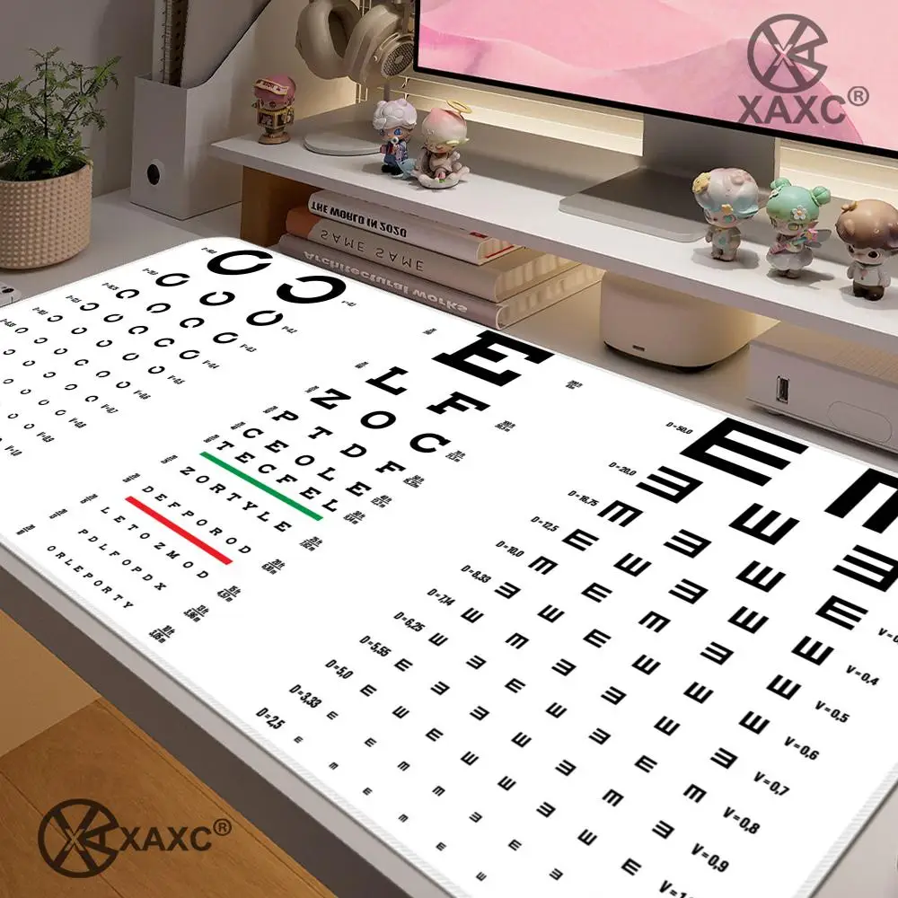 Medical Eye Vision Chart XAXC Mouse Pad large keyboard mouse desk pad non-slip rubber gaming mouse pad laptop mouse carpet
Medical Eye Vision Chart XAXC Mouse Pad large keyboard mouse desk pad non-slip rubber gaming mouse pad laptop mouse carpet