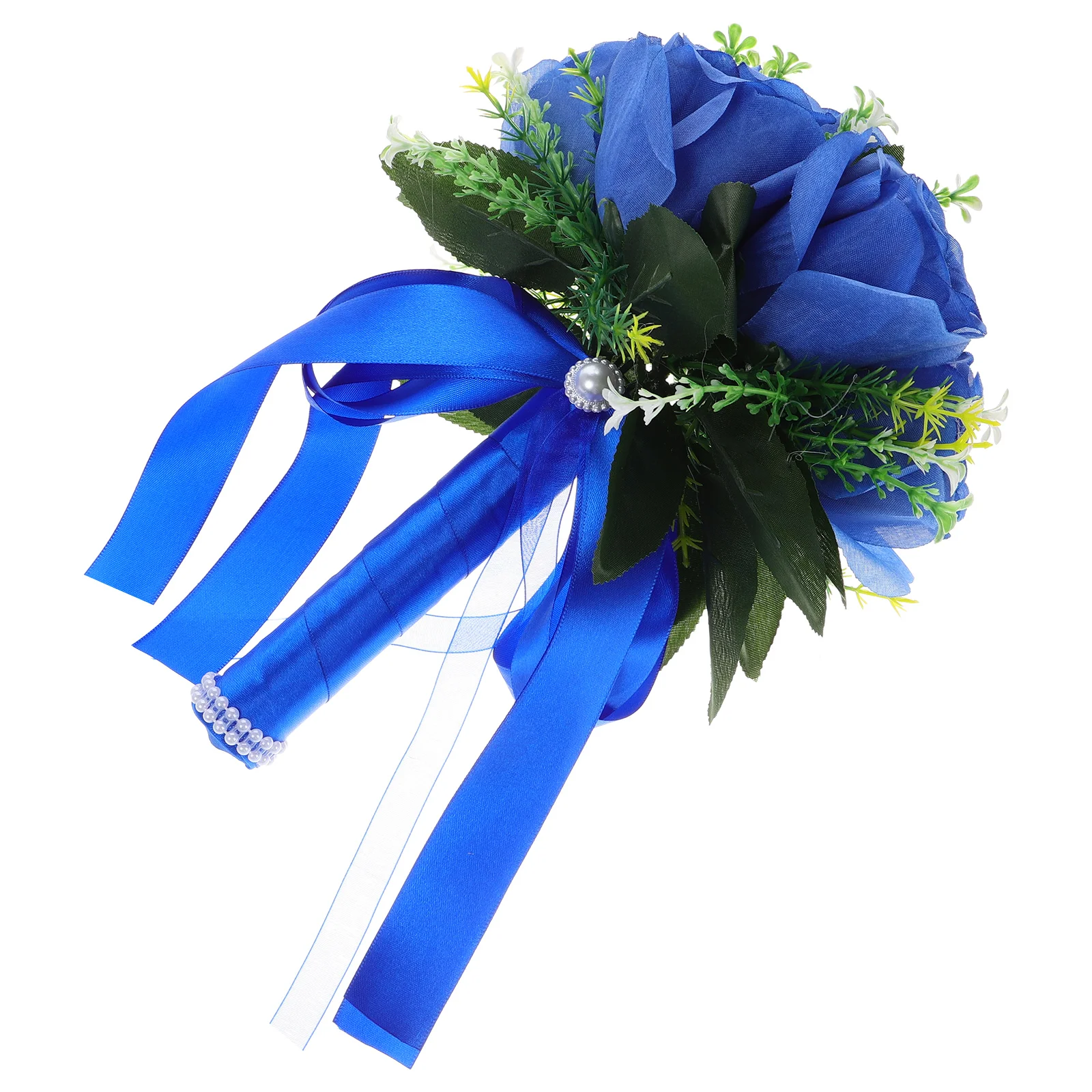Artificial Wedding Bouquet Small Blue Rose Ribbon Bridesmaid Toss Flowers Bridal Party Stage Performance Realistic Lightweight
Artificial Wedding Bouquet Small Blue Rose Ribbon Bridesmaid Toss Flowers Bridal Party Stage Performance Realistic Lightweight