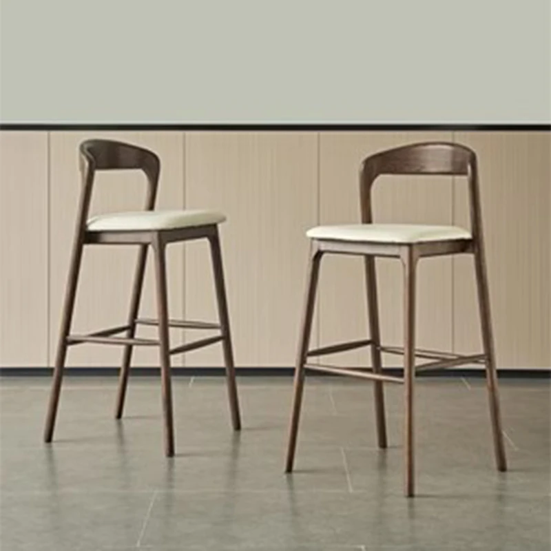 Retro Designer Luxury Bar Stools Kitchen Solid Wood Soft Bedrooms Adults Bar Chair Waiting Relaxing Taburete Alto Home Furniture
Retro Designer Luxury Bar Stools Kitchen Solid Wood Soft Bedrooms Adults Bar Chair Waiting Relaxing Taburete Alto Home Furniture