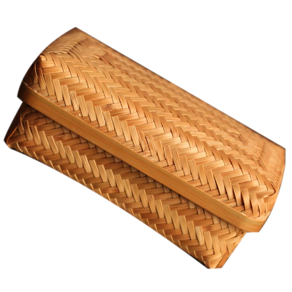 Bamboo Woven Box Storage Basket Container Simple Design Loose Leaf Tea Canister Multifunctional Home Decor Gift Idea Tea Storage
Bamboo Woven Box Storage Basket Container Simple Design Loose Leaf Tea Canister Multifunctional Home Decor Gift Idea Tea Storage