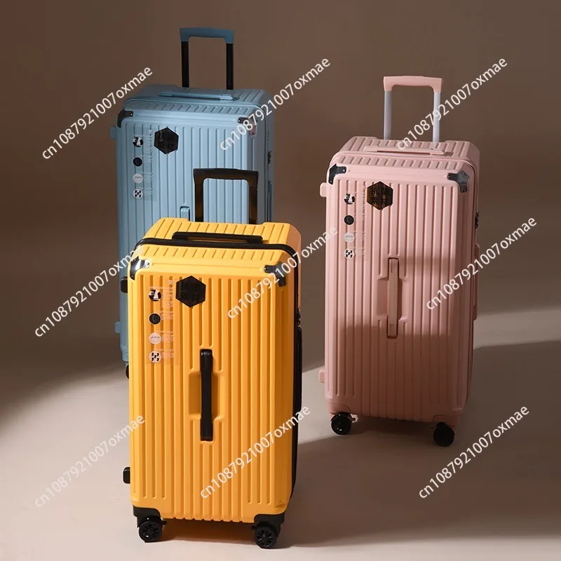 Large capacity five-wheel student trolley case password suitcase men's and women's boarding
Large capacity five-wheel student trolley case password suitcase men's and women's boarding
