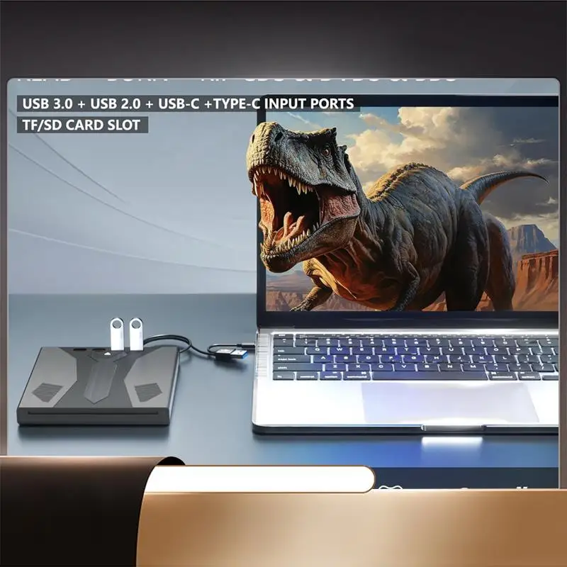 External Blu Ray Drive Burner, Support 100G Disc USB 3.0 And Type-C DVD/CD/BD Player,3D Optical Bluray Drive For Laptop-N35R
External Blu Ray Drive Burner, Support 100G Disc USB 3.0 And Type-C DVD/CD/BD Player,3D Optical Bluray Drive For Laptop-N35R
