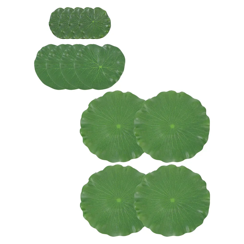 12 Pcs Artificial Lotus Leaves Floating Pond Plants Aquarium Decor Safe Life Like Lily Pads Fake Water Tank Pet Supplies
12 Pcs Artificial Lotus Leaves Floating Pond Plants Aquarium Decor Safe Life Like Lily Pads Fake Water Tank Pet Supplies