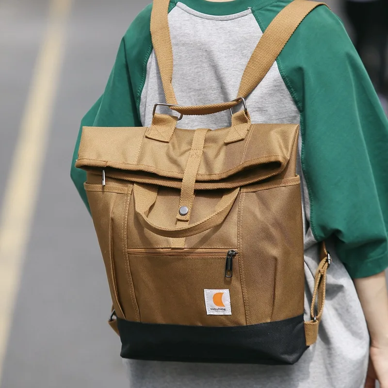Men Women Retro Trendy Backpack Street Computer Bag Multi functional Portable Single Shoulder Diagonal Backpack Travel Bag
Men Women Retro Trendy Backpack Street Computer Bag Multi functional Portable Single Shoulder Diagonal Backpack Travel Bag