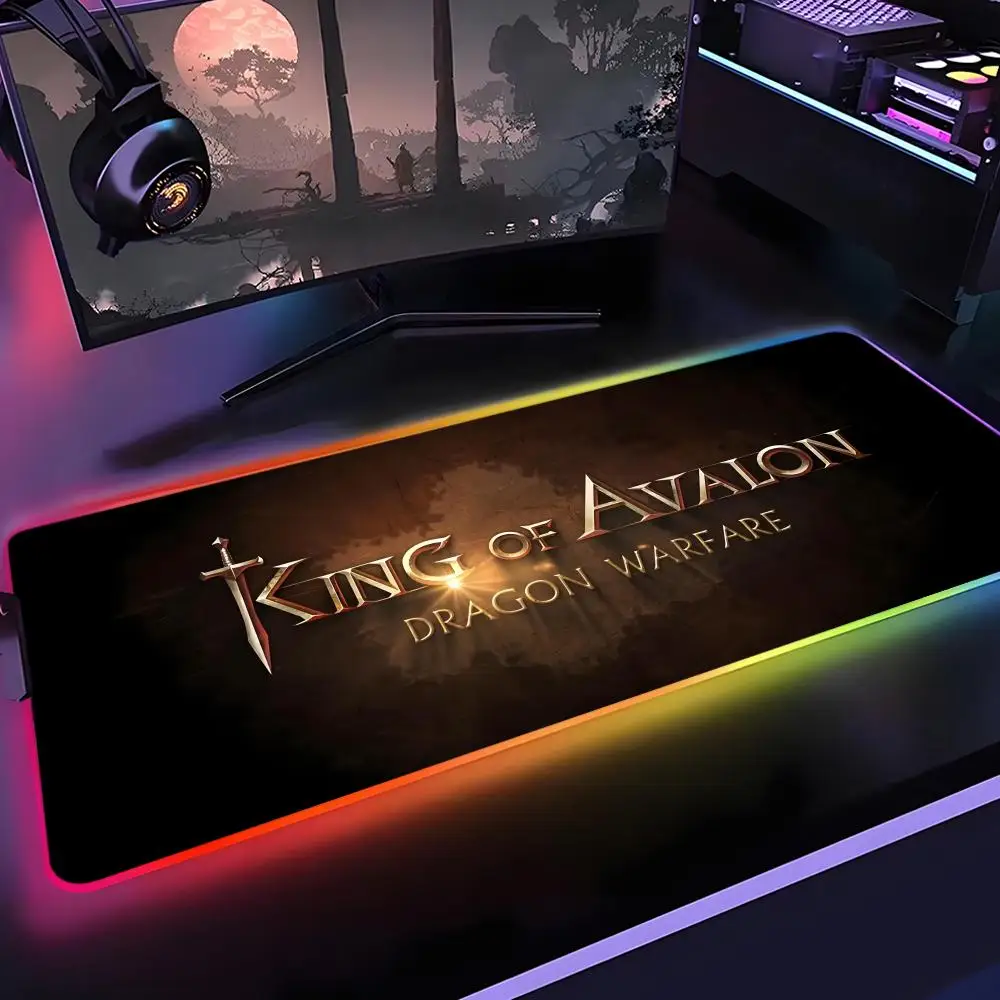 KING OF AVALON Mouse Pad Gamer Rgb Desk Mat Back Light Led Mousepad Setup Gaming Accessories Deskmat Big Mousepad Backlight
KING OF AVALON Mouse Pad Gamer Rgb Desk Mat Back Light Led Mousepad Setup Gaming Accessories Deskmat Big Mousepad Backlight