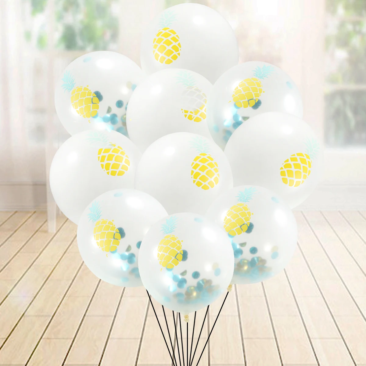 10pcs Pineapple Balloons Latex Party Decoration Supplies Two color Hawaiian Theme Birthday Favors Kids Celebration
10pcs Pineapple Balloons Latex Party Decoration Supplies Two color Hawaiian Theme Birthday Favors Kids Celebration