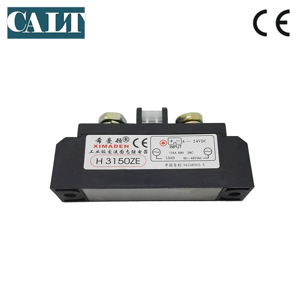 New In stock High Quality Industrial Grade DC24V SSR H3150ZE 150A Solid State Relay
New In stock High Quality Industrial Grade DC24V SSR H3150ZE 150A Solid State Relay