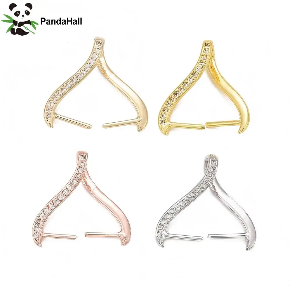 PandaHall 20pcs Rack Plating Brass Micro Pave Cubic Zirconia Ice Pick Pinch Bails Long-Lasting Plated 18x20x5.5mm
PandaHall 20pcs Rack Plating Brass Micro Pave Cubic Zirconia Ice Pick Pinch Bails Long-Lasting Plated 18x20x5.5mm