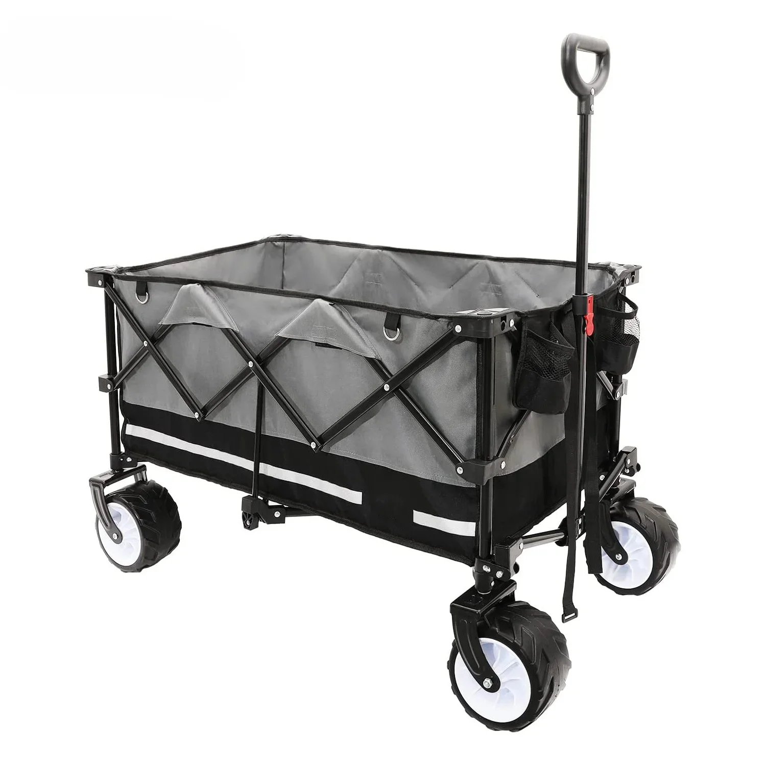 # Hot Sales Folding Beach Wagon With Large Space Collapsible Portable Heavy Duty Utility Cart With Adjustable Handle&Large Wheel
# Hot Sales Folding Beach Wagon With Large Space Collapsible Portable Heavy Duty Utility Cart With Adjustable Handle&Large Wheel