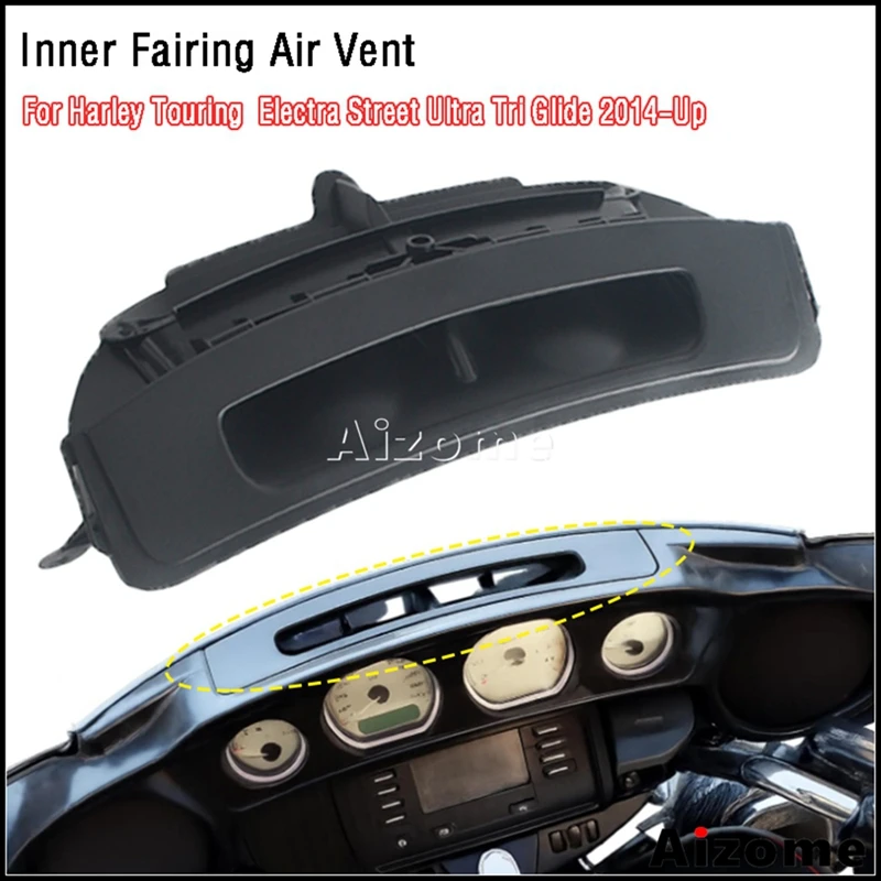 Operable Inner Fairing Air Vent Duct Replacement For Harley Touring Electra Street Glide Ultra Limited Revival Shrine 2014-2022
Operable Inner Fairing Air Vent Duct Replacement For Harley Touring Electra Street Glide Ultra Limited Revival Shrine 2014-2022