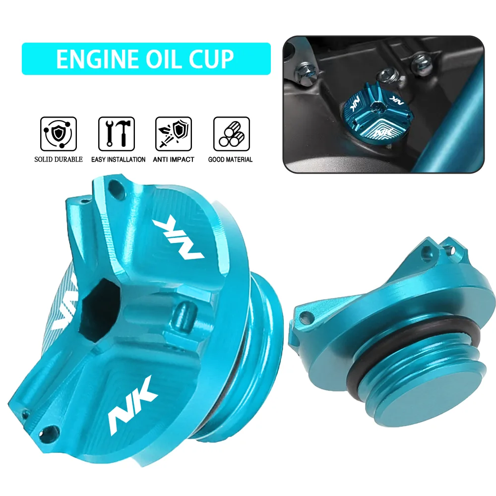 CNC Aluminium For CFMOTO 150NK 150-NK 150 NK 2016-2025 2024 2023 2022 2021 2020 2019 Motorcycle Oil Filler Cap Oil Plug Cover
CNC Aluminium For CFMOTO 150NK 150-NK 150 NK 2016-2025 2024 2023 2022 2021 2020 2019 Motorcycle Oil Filler Cap Oil Plug Cover