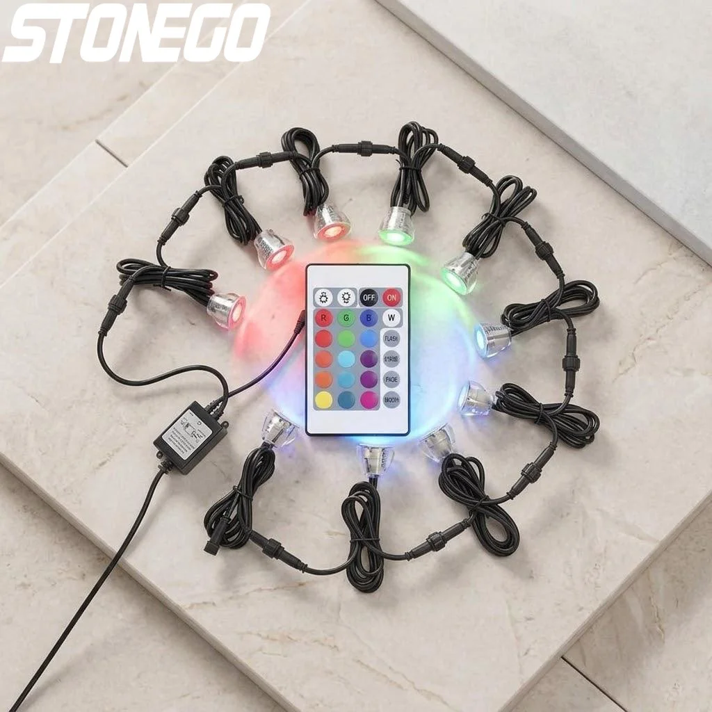 32mm LED Recessed Deck Lights 0.6W 500LM SMD2835 In-Ground Lighting 16 RGBW Color Options for Indoor Use
32mm LED Recessed Deck Lights 0.6W 500LM SMD2835 In-Ground Lighting 16 RGBW Color Options for Indoor Use