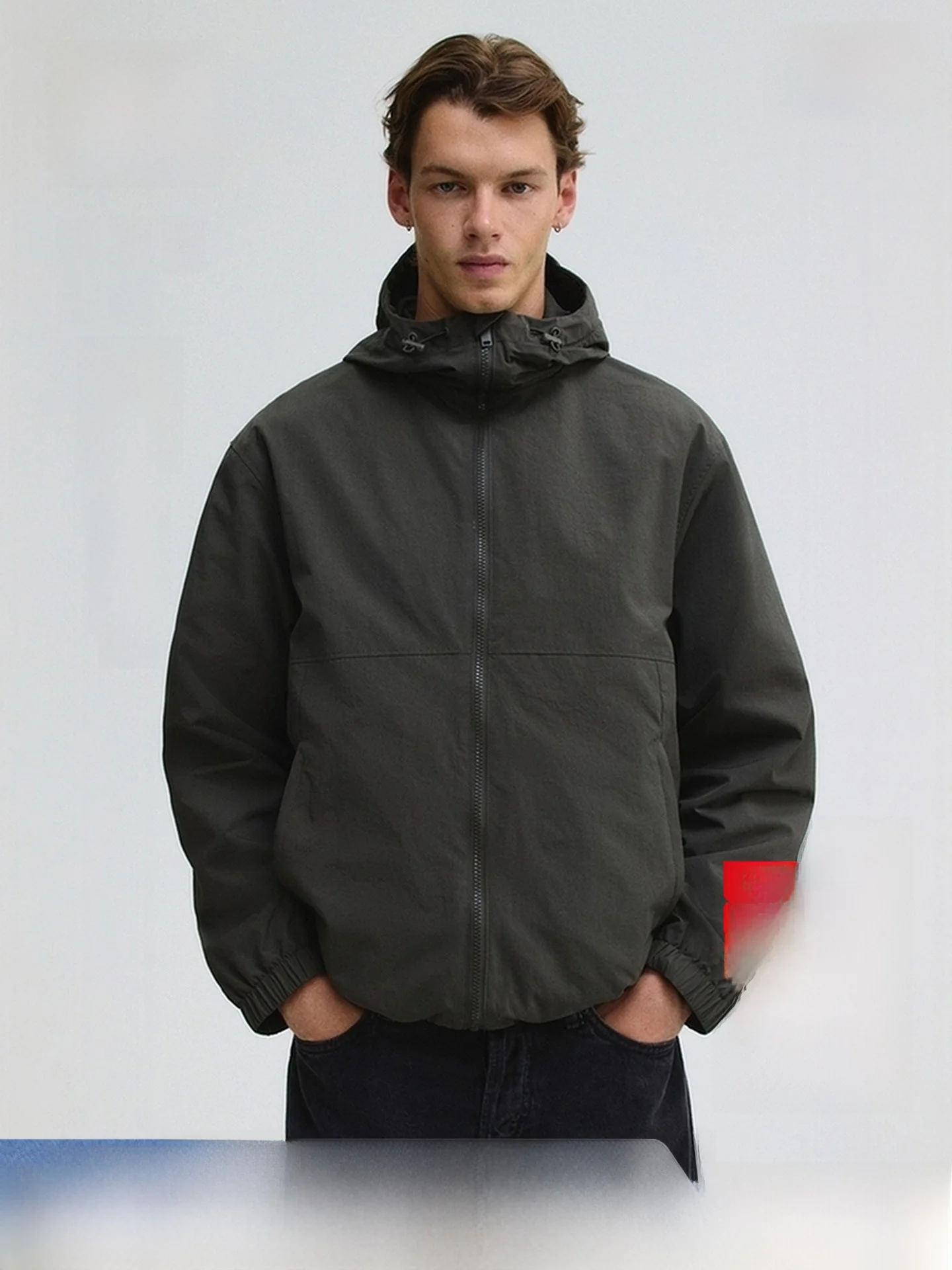 H&M ex Softell Jaet, зимнее ветрозащитное пальто с капюшоном для скалолазания на открытом воздухе, подходит для современного повседневного ношения из нейлонового волокна
H&M ex Softell Jaet, зимнее ветрозащитное пальто с капюшоном для скалолазания на открытом воздухе, подходит для современного повседневного ношения из нейлонового волокна