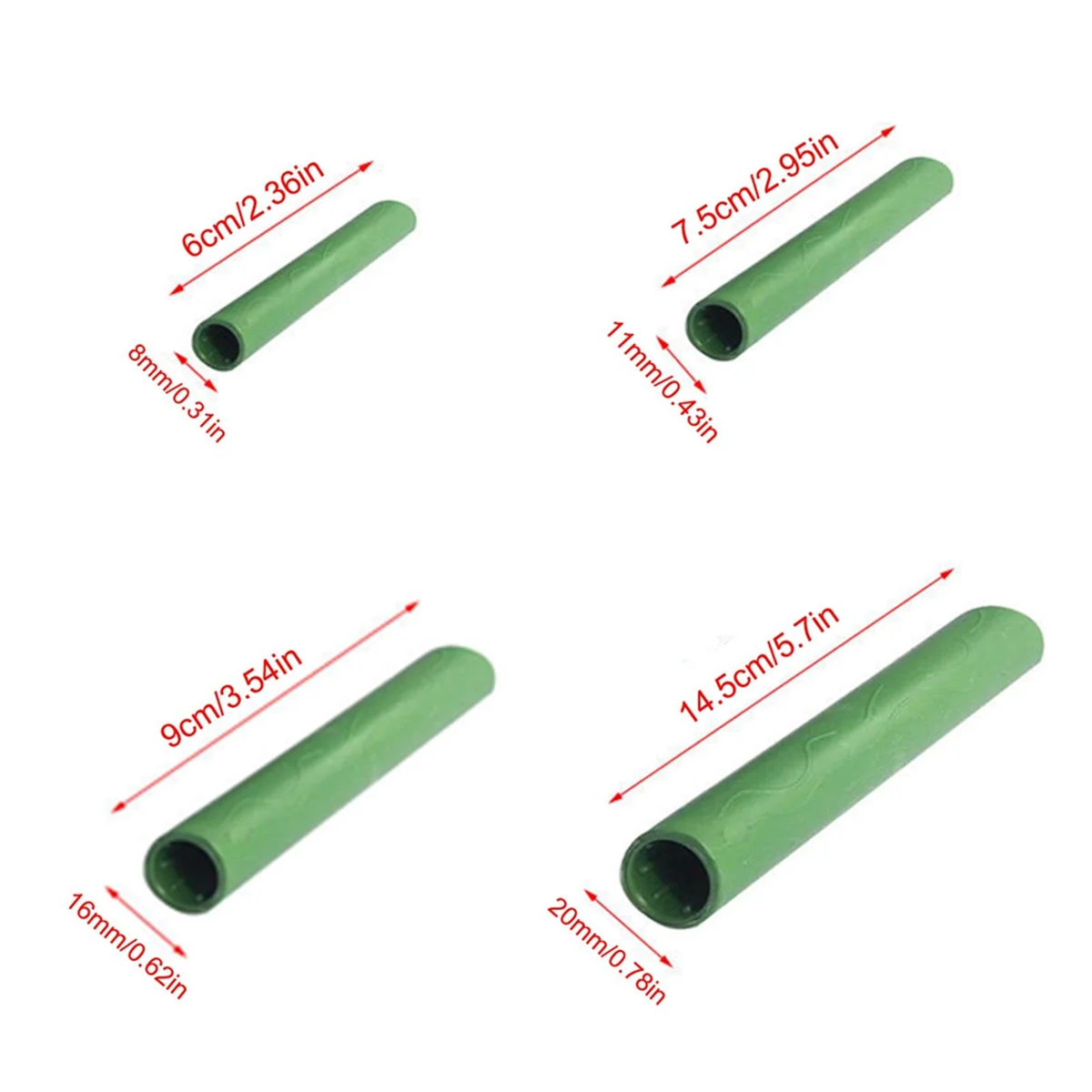 KEKA 20PCS 8MM Garden Stake Straight Connectors Plastic Garden Stake Connecting Pipe Heavy Duty Plant Support Stake
KEKA 20PCS 8MM Garden Stake Straight Connectors Plastic Garden Stake Connecting Pipe Heavy Duty Plant Support Stake