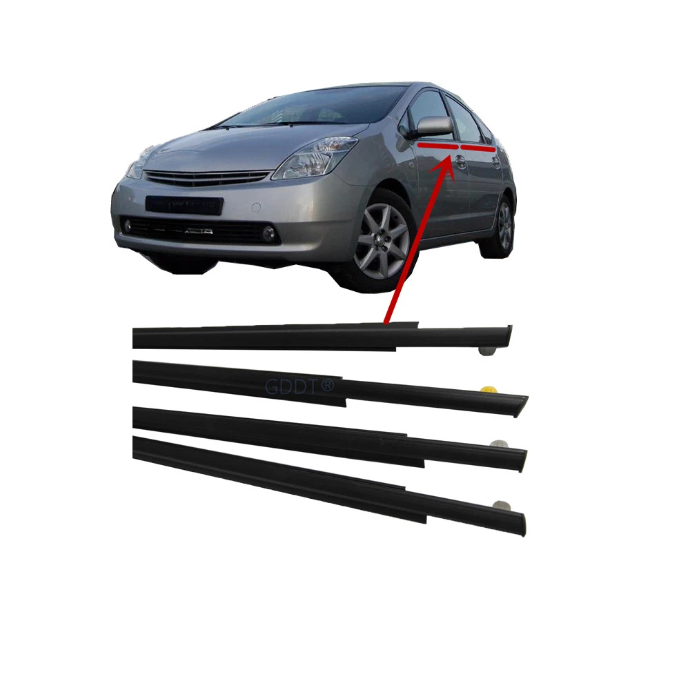 4 шт., резиновые стекла для Toyota Prius 2004-2009, стекло для Prius C Phv, внешний полный комплект 75720-47010
4 шт., резиновые стекла для Toyota Prius 2004-2009, стекло для Prius C Phv, внешний полный комплект 75720-47010