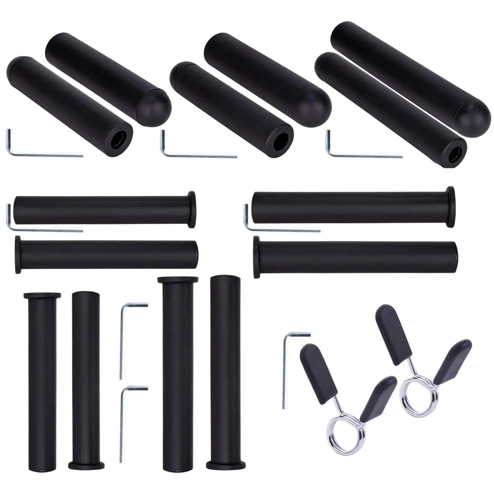 2Pcs Barbell Bar Barbell Adapter Sleeve with Wrench Gym Accessories Weight Posts
2Pcs Barbell Bar Barbell Adapter Sleeve with Wrench Gym Accessories Weight Posts