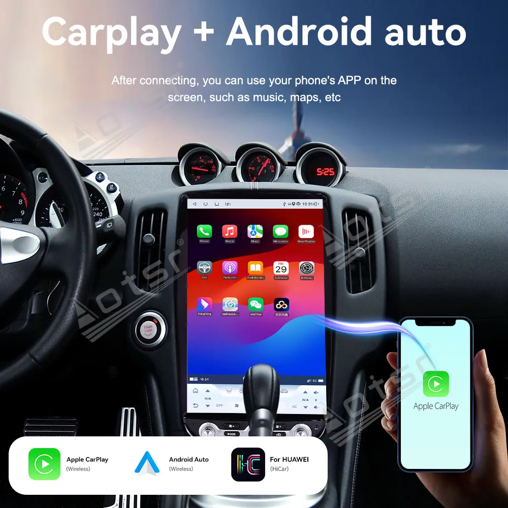 14,5-дюймовый автомобильный радиоприемник QLED Android 14.0 для Nissan 370z 2008-2019, авто GPS-навигация, стерео мультимедийный плеер CarPlay, головное устройство
14,5-дюймовый автомобильный радиоприемник QLED Android 14.0 для Nissan 370z 2008-2019, авто GPS-навигация, стерео мультимедийный плеер CarPlay, головное устройство