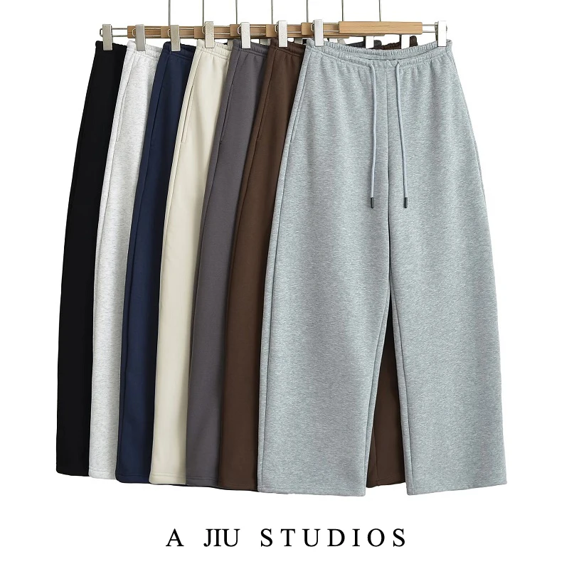 American Style Low Waist Loose Fleece Women's Street Fashion Hot Pants Khaki Casual Sweatpants Drawstring Trousers
American Style Low Waist Loose Fleece Women's Street Fashion Hot Pants Khaki Casual Sweatpants Drawstring Trousers
