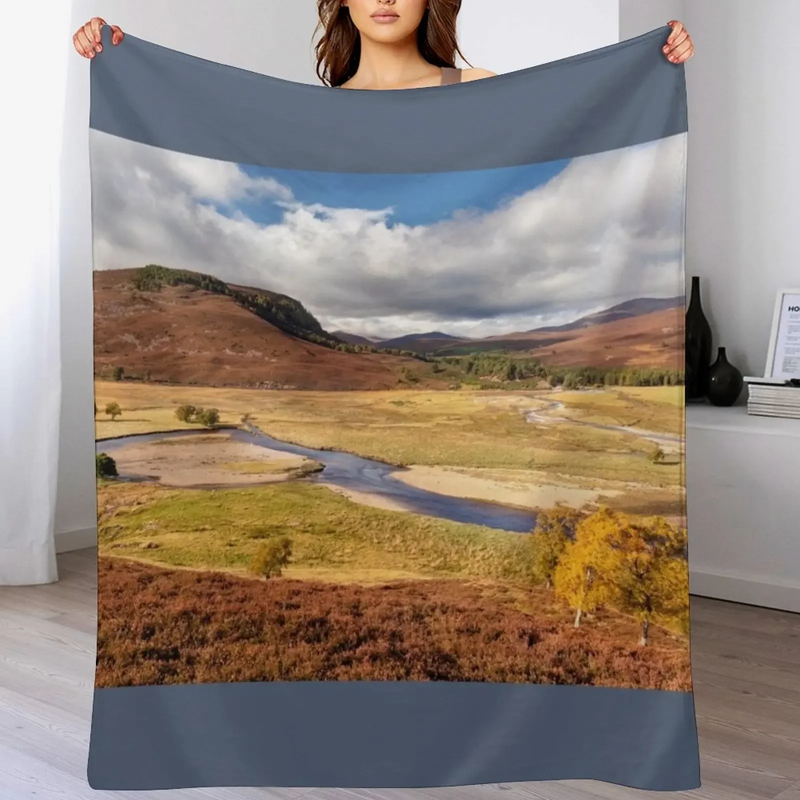 Linn of Dee in Autumn Cairngorms NP Scotland. Throw Blanket Luxury Brand blankets ands Sofa Throw Decoratives Blankets
Linn of Dee in Autumn Cairngorms NP Scotland. Throw Blanket Luxury Brand blankets ands Sofa Throw Decoratives Blankets