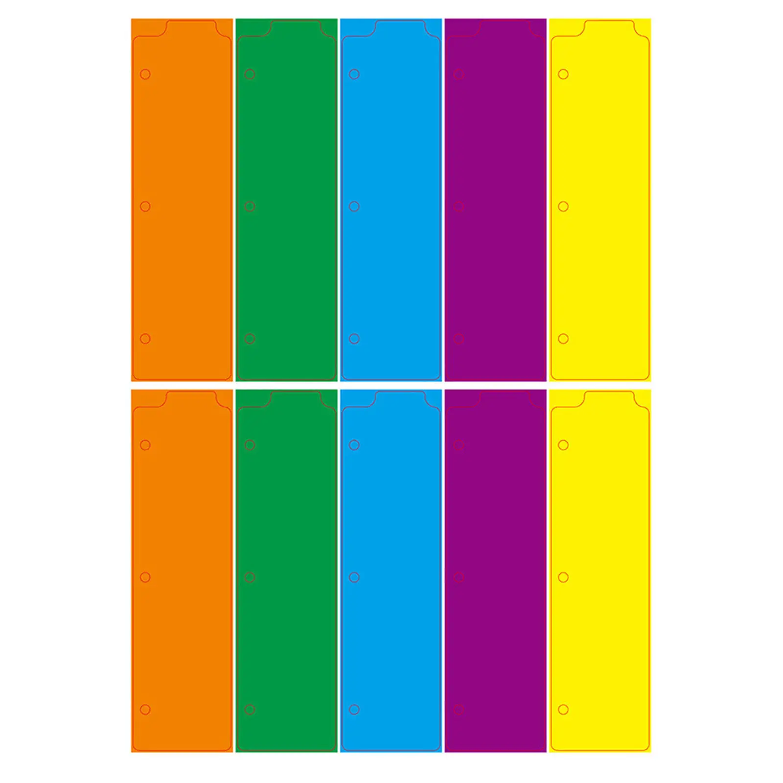 20Pcs Mini Index Dividers Plastic Binder Separators Reusable Notebook Tabs Planner Accessories Colorful File Divider Page
20Pcs Mini Index Dividers Plastic Binder Separators Reusable Notebook Tabs Planner Accessories Colorful File Divider Page