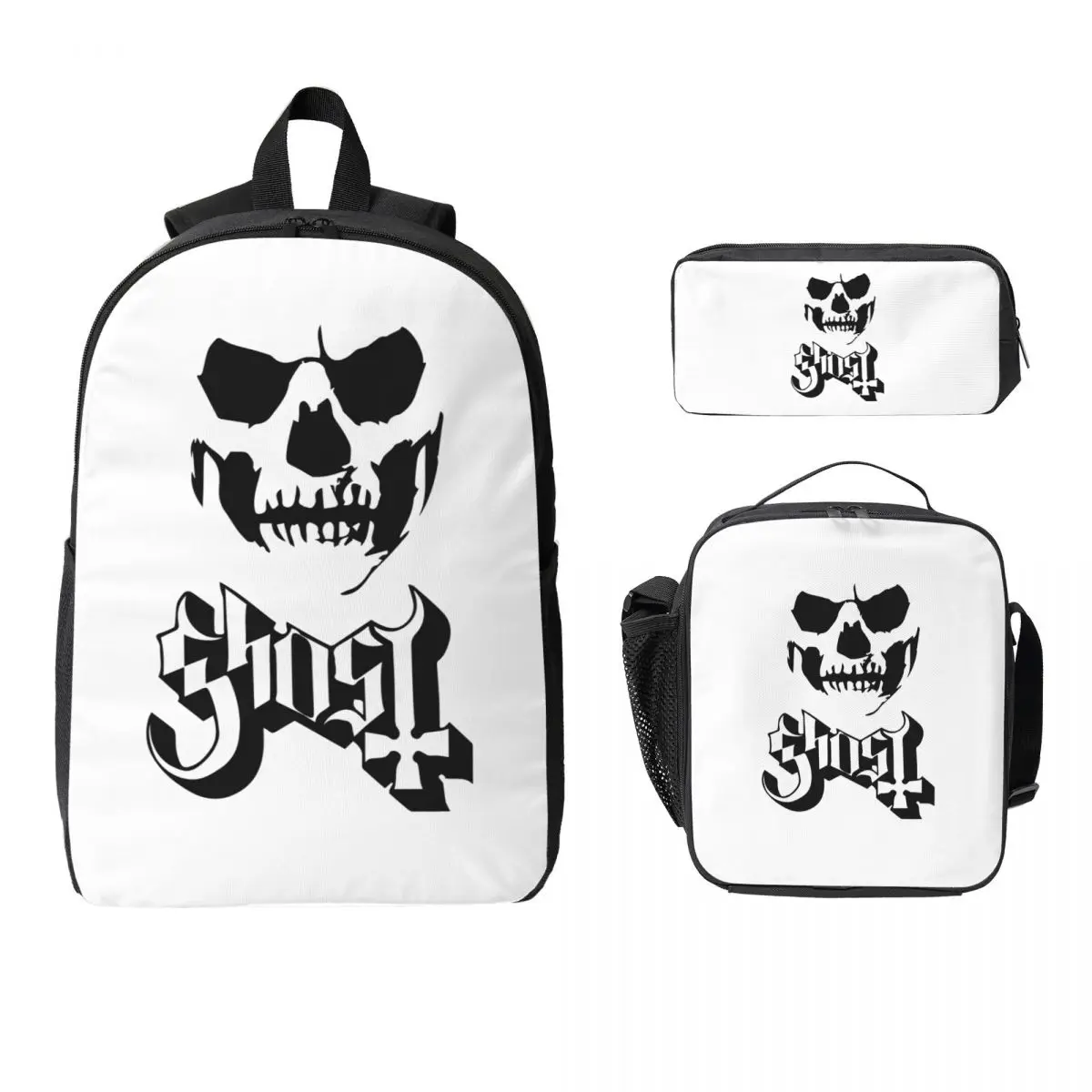 Rock Band Ghost BC Backpack Boys Girls BookBag School Bag Computer Shoulder Bags 3ps Insulated Lunch Bag Pencil Case
Rock Band Ghost BC Backpack Boys Girls BookBag School Bag Computer Shoulder Bags 3ps Insulated Lunch Bag Pencil Case