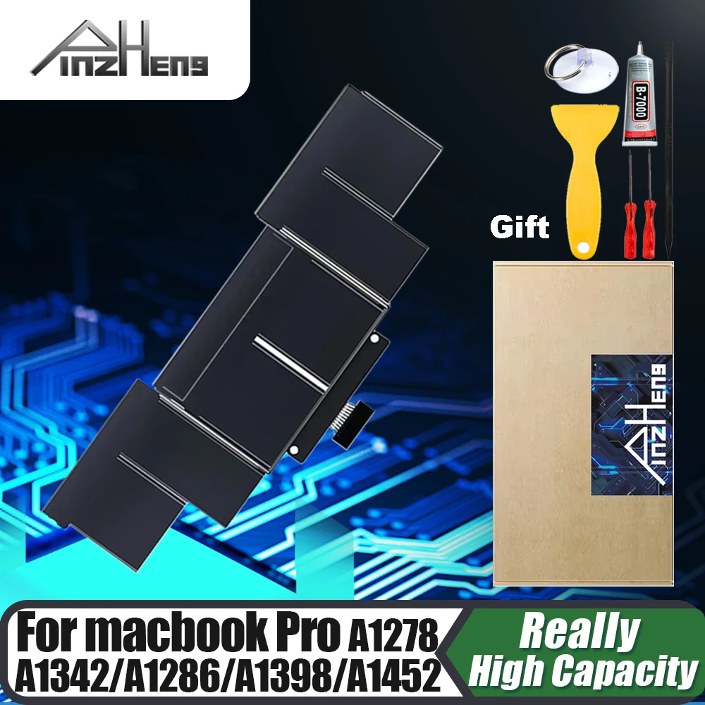 PINZHENG аккумулятор для ноутбука Macbook Pro 13 дюймов 15 дюймов A1278 A1286 A1342 A1398 A1452 A1321 A1322 A1331 A1494 A1681 A1382 A1437 A1417
PINZHENG аккумулятор для ноутбука Macbook Pro 13 дюймов 15 дюймов A1278 A1286 A1342 A1398 A1452 A1321 A1322 A1331 A1494 A1681 A1382 A1437 A1417