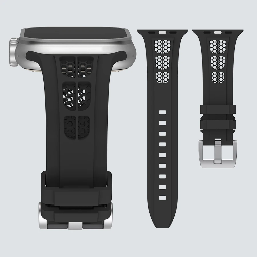 Hollow-out design band for Apple Watch Strap 44mm 45mm 49mm 42mm Men Sportscorrea Iwatch Series 9 8 7 6 5 Se Ultra 2 Bracelet
Hollow-out design band for Apple Watch Strap 44mm 45mm 49mm 42mm Men Sportscorrea Iwatch Series 9 8 7 6 5 Se Ultra 2 Bracelet