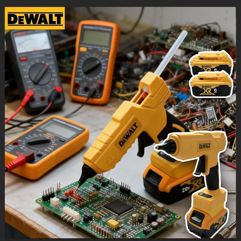 Беспроводной электрический ручной пистолет для горячей клейки Dewalt, инструмент для ремонта и DIY, пистолет для горячей сварки, термофен с насадкой против ожогов для аккумуляторов Dewalt
Беспроводной электрический ручной пистолет для горячей клейки Dewalt, инструмент для ремонта и DIY, пистолет для горячей сварки, термофен с насадкой против ожогов для аккумуляторов Dewalt