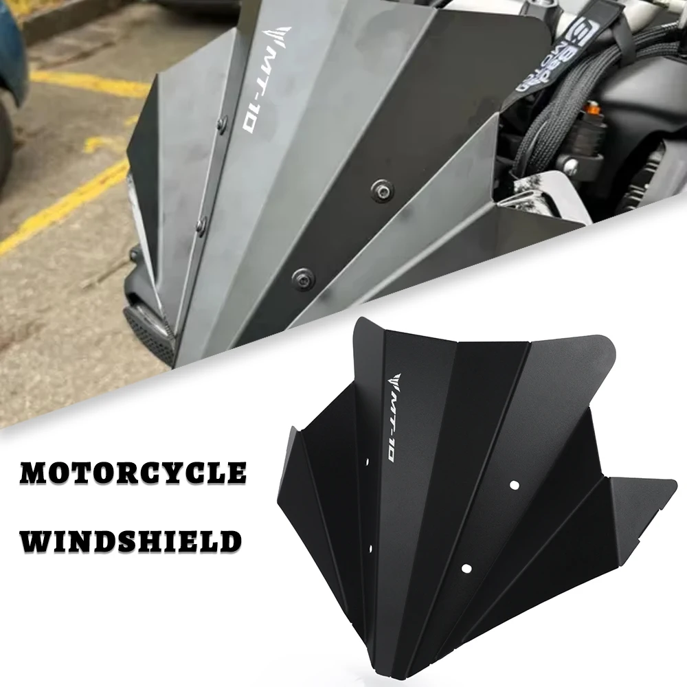 For Yamaha MT-10 MT10 MT 10 2024 2023 2022 Windshield Fairing Motorcycles Aluminum Accessories Wind screen Decorate Deflector
For Yamaha MT-10 MT10 MT 10 2024 2023 2022 Windshield Fairing Motorcycles Aluminum Accessories Wind screen Decorate Deflector