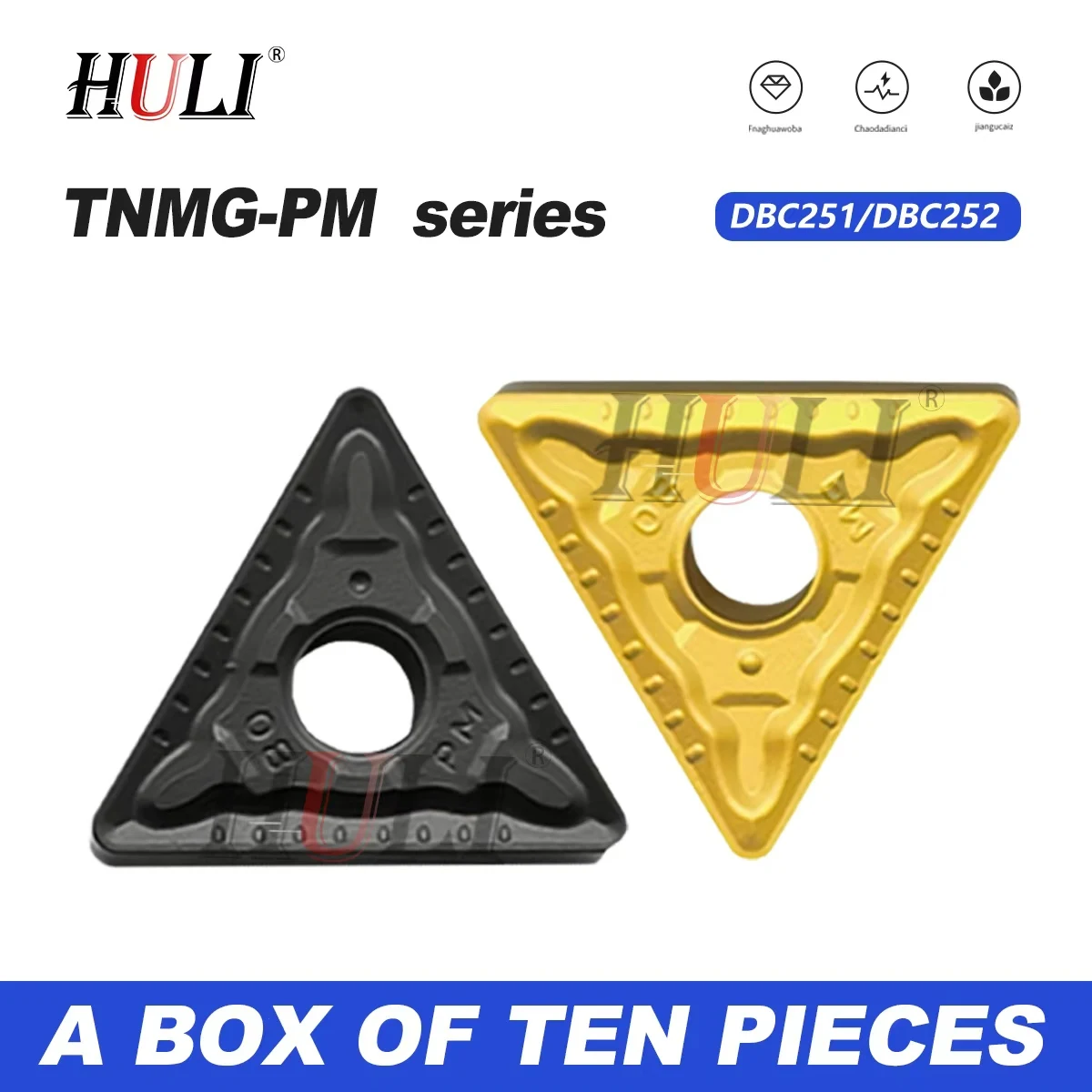 Серия TNMG TNMG160404-PM/160408-PM/160412-PM/160404-PM/220404-PM/220408 DBC251 DBC252 Токарный станок с ЧПУ Треугольные лезвия Инструменты для обработки
Серия TNMG TNMG160404-PM/160408-PM/160412-PM/160404-PM/220404-PM/220408 DBC251 DBC252 Токарный станок с ЧПУ Треугольные лезвия Инструменты для обработки