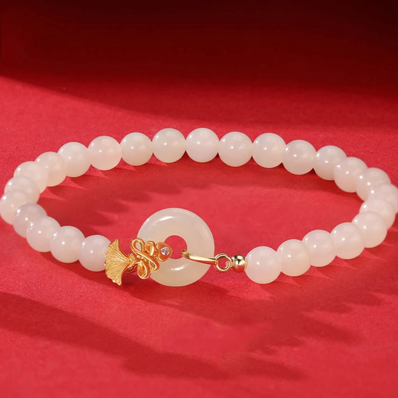 Браслет-гвоздик из натурального нефрита Хэтянь, ручная веревка - модный изысканный ювелирный подарок на День матери и праздники
Браслет-гвоздик из натурального нефрита Хэтянь, ручная веревка - модный изысканный ювелирный подарок на День матери и праздники