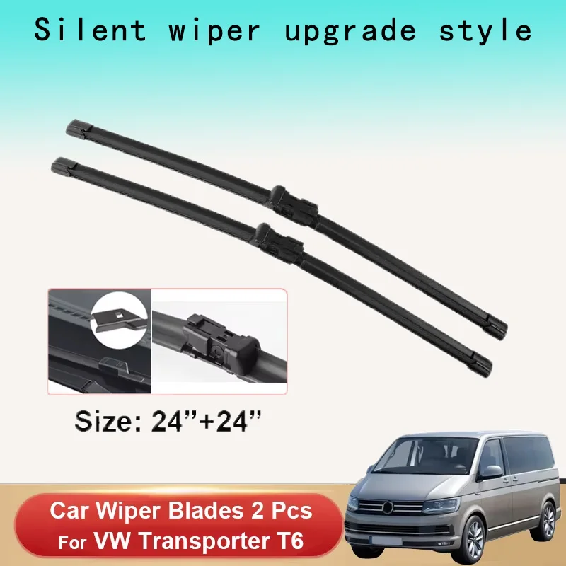 Car Wiper Blades For Volkswagen VW Transporter T5 2015 T6 2016-2022 Front Windscreen Wiper Blade Brushes Cutter Goods
Car Wiper Blades For Volkswagen VW Transporter T5 2015 T6 2016-2022 Front Windscreen Wiper Blade Brushes Cutter Goods
