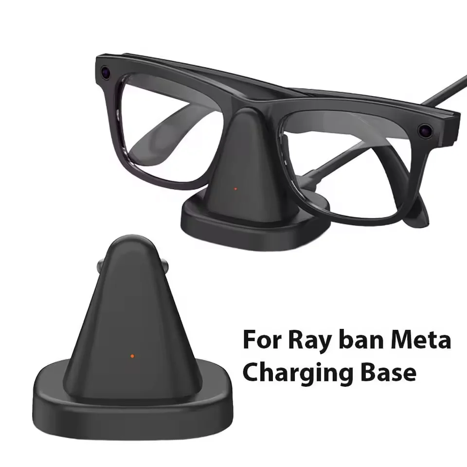 For Ray Ban Meta Charging Base Safe Charging Chip AI Glasses Charger Dock Anti Slip Portable Charging Stand for Office Desktop
For Ray Ban Meta Charging Base Safe Charging Chip AI Glasses Charger Dock Anti Slip Portable Charging Stand for Office Desktop